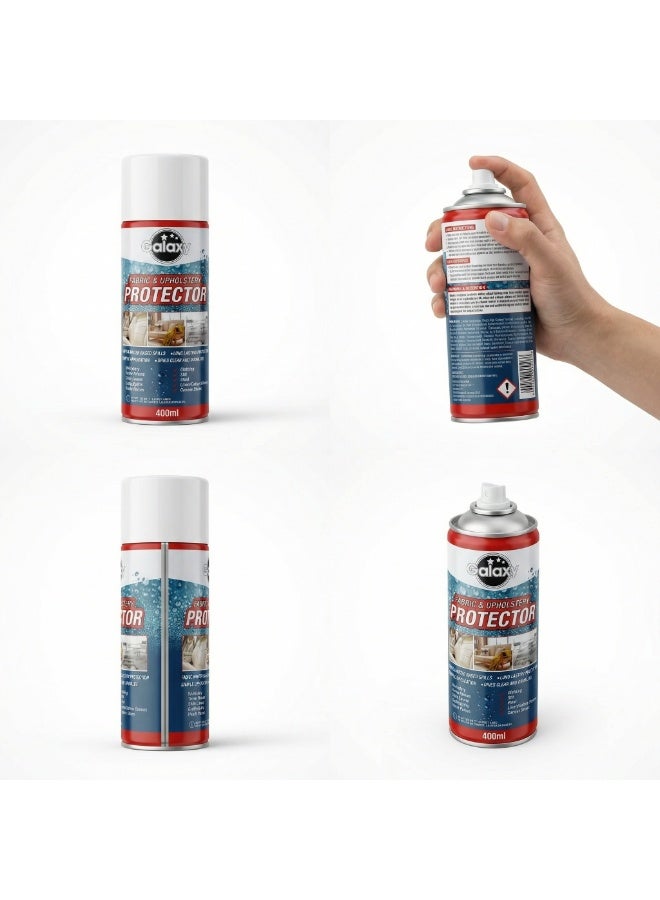 Galaxy Fabric Protector 400ml - Water Repellent Spray for Car Upholstery, Seats & Home Textiles - Long-Lasting - Image 4